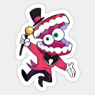 Kaine happy AI character from the amazing digital circus Sticker